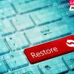 Cloudflare - Red key with text Restore