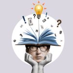 innovation concept of a new idea.