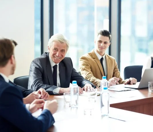 Politicians sharing strategies related to governance