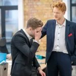 Leader, leading with humanity towards people