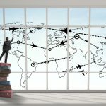 Businessman career mapping