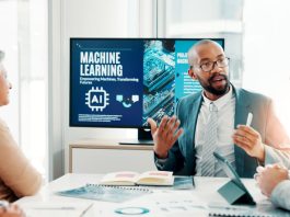 Business Leaders discussing AI success in business