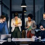 Leadership - working on plates