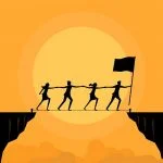 team-ladder with flag (1)